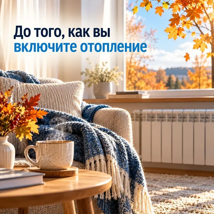 До того, как вы включите отопление