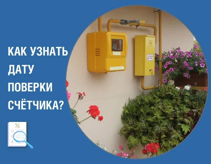 Как узнать дату поверки счетчика 1