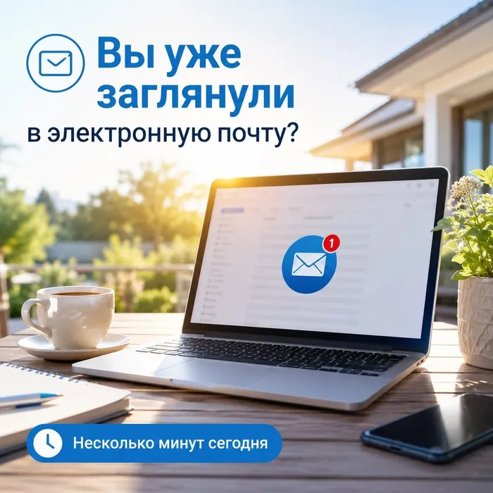 Проверьте электронную почту