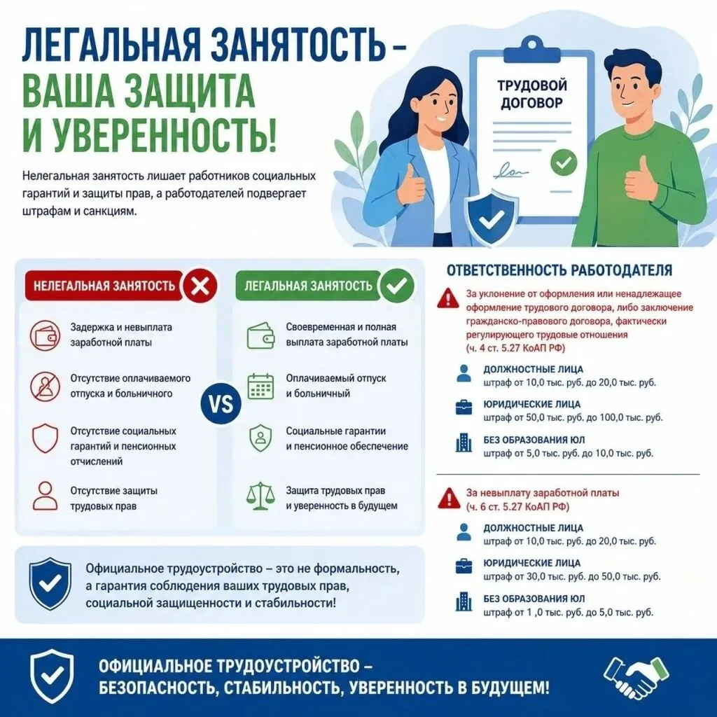нелегальная занятость